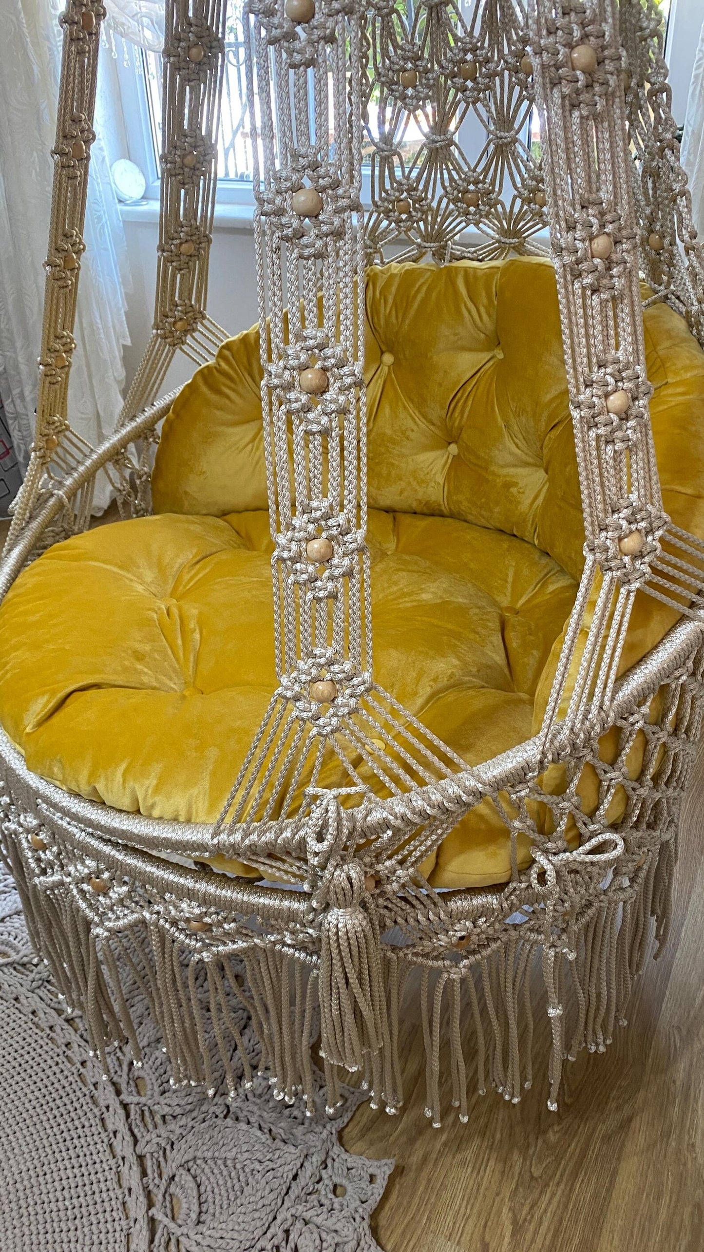 π Bold Meets Bright β Mustard Yellow & Silver Boho Charm