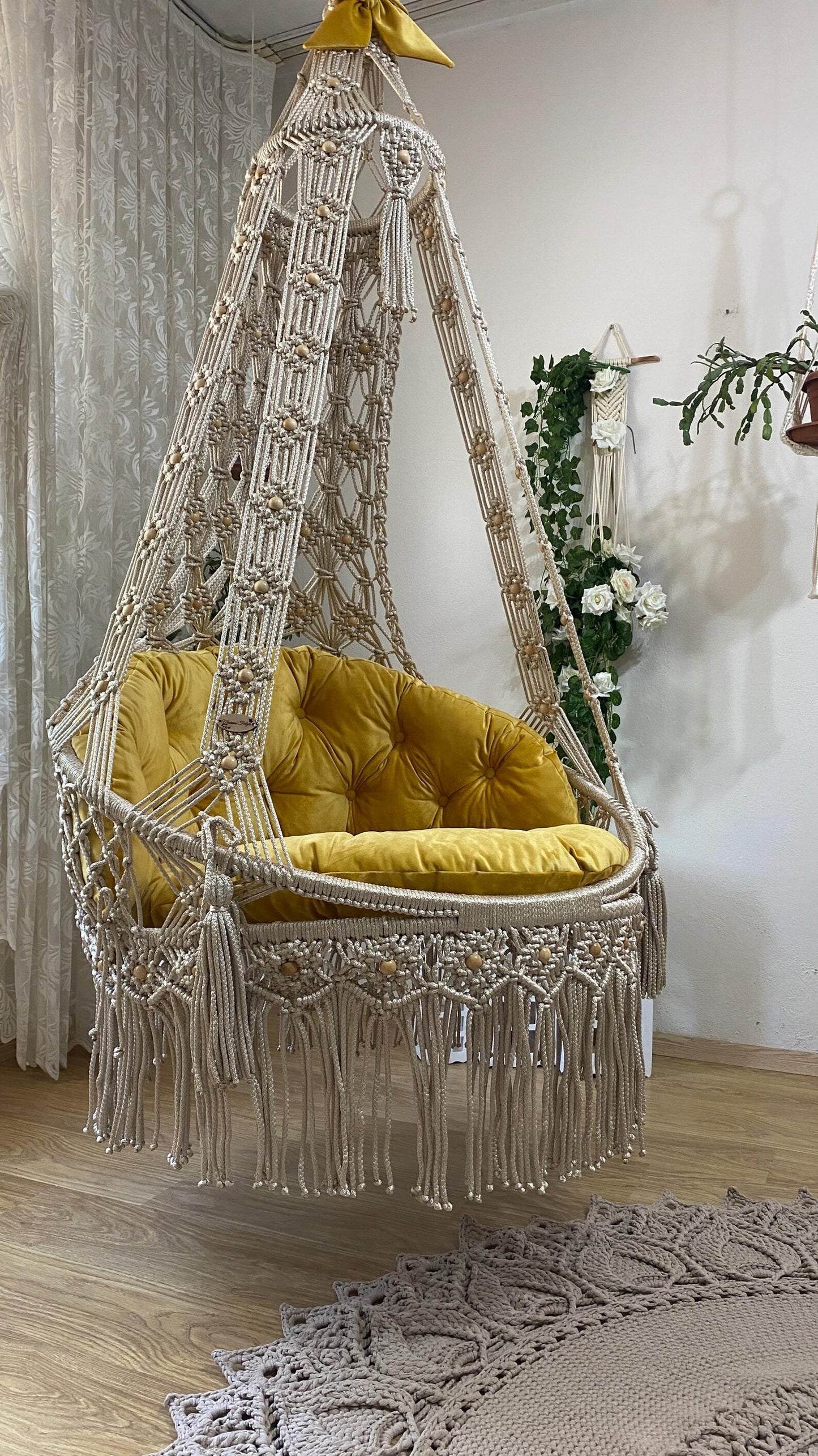 π Bold Meets Bright β Mustard Yellow & Silver Boho Charm