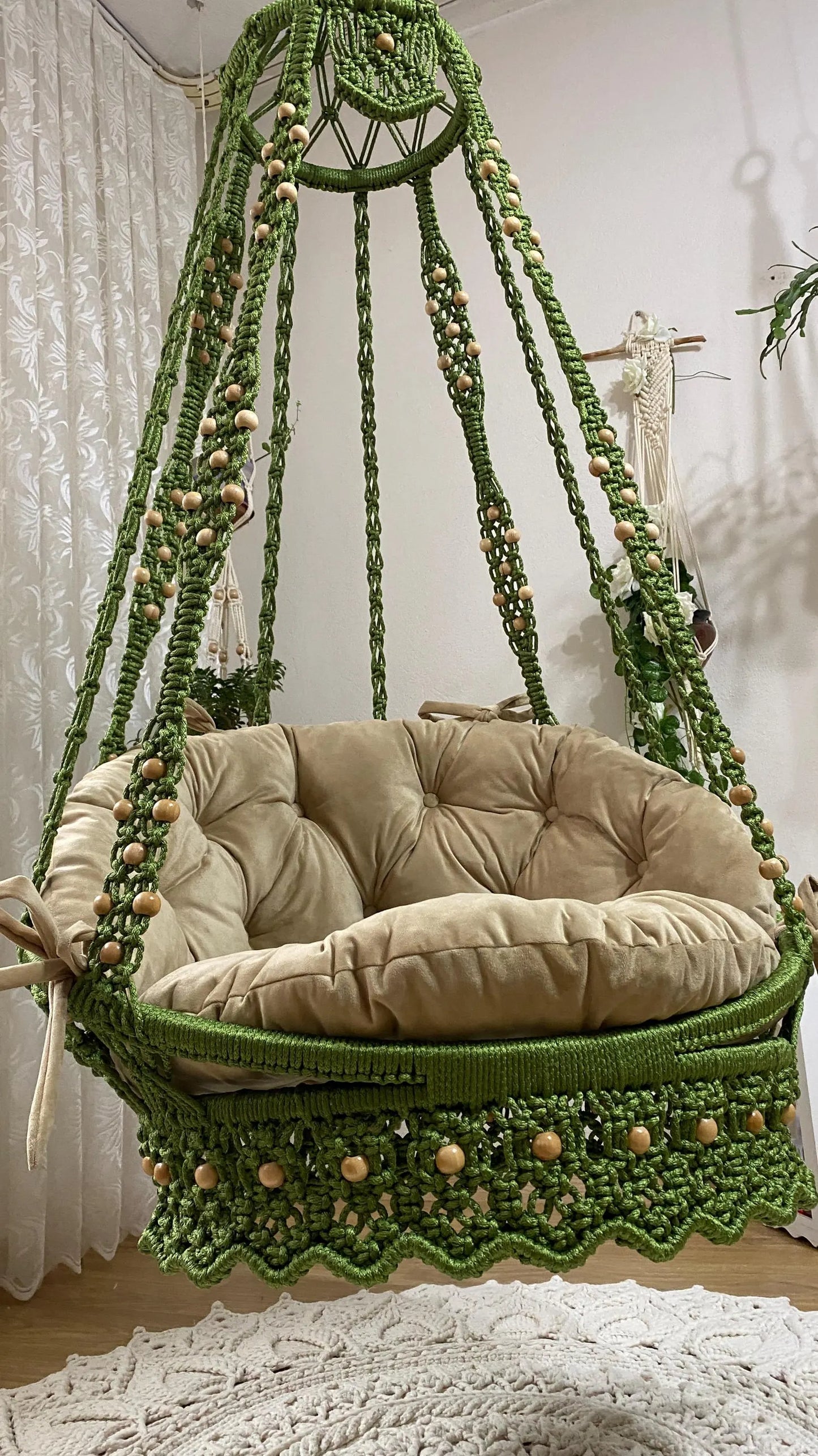 π Where Earthy Green Meets Golden Dream β Your Boho Escape Awaits