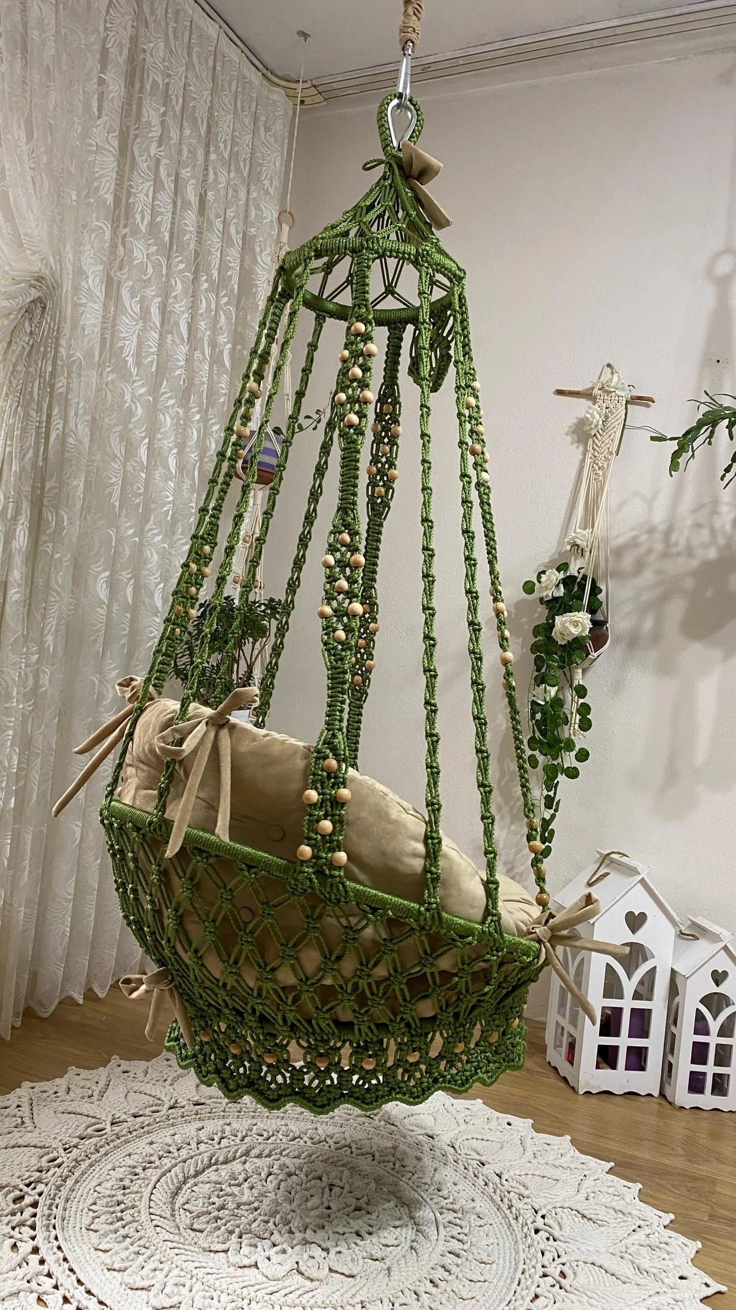 π Where Earthy Green Meets Golden Dream β Your Boho Escape Awaits