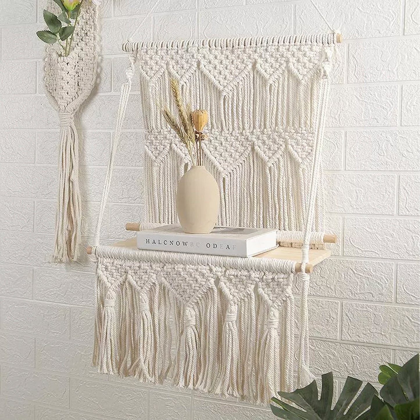 Most Beautiful Handmade Macrame Wall Hanging Shelf Planter