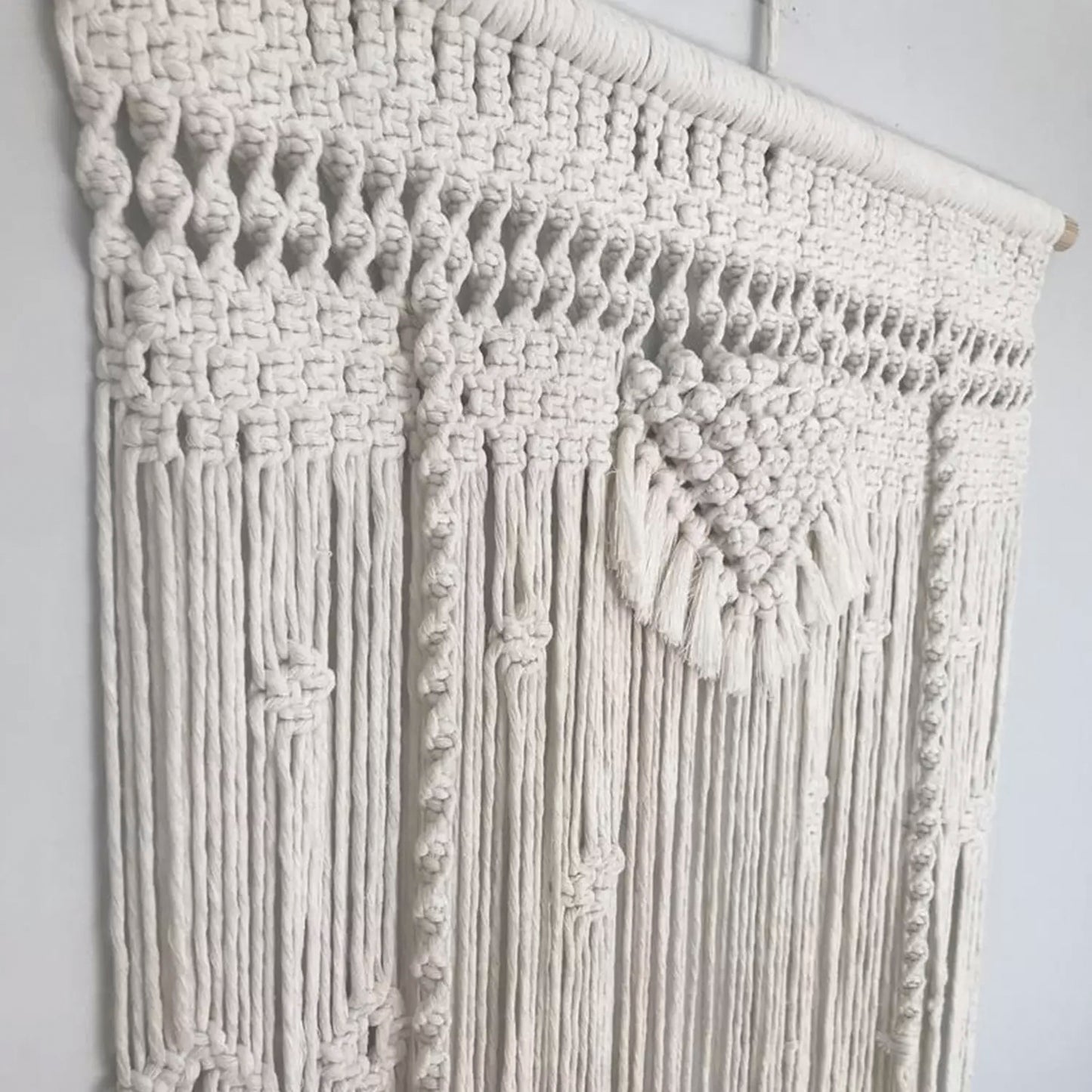 Handmade Macrame Curtains for Doors – 4×8 feet