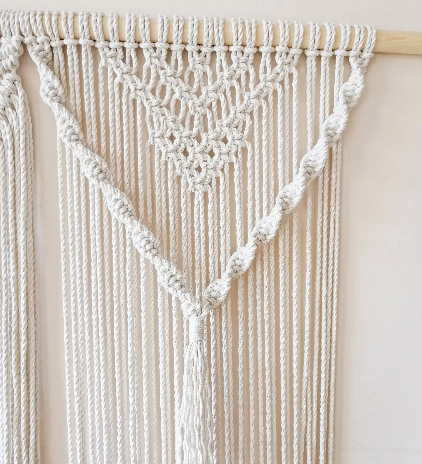Luxurious Boho Macrame Wall Backdrop Curtain - 8X8 Ft.