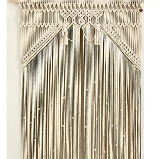 Buy Handmade Macrame Curtains for Doors-4×8 feet