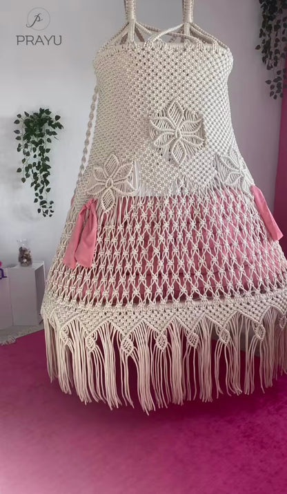 Where Blush Meets Breeze – A "50-Inch" Boho Daydream