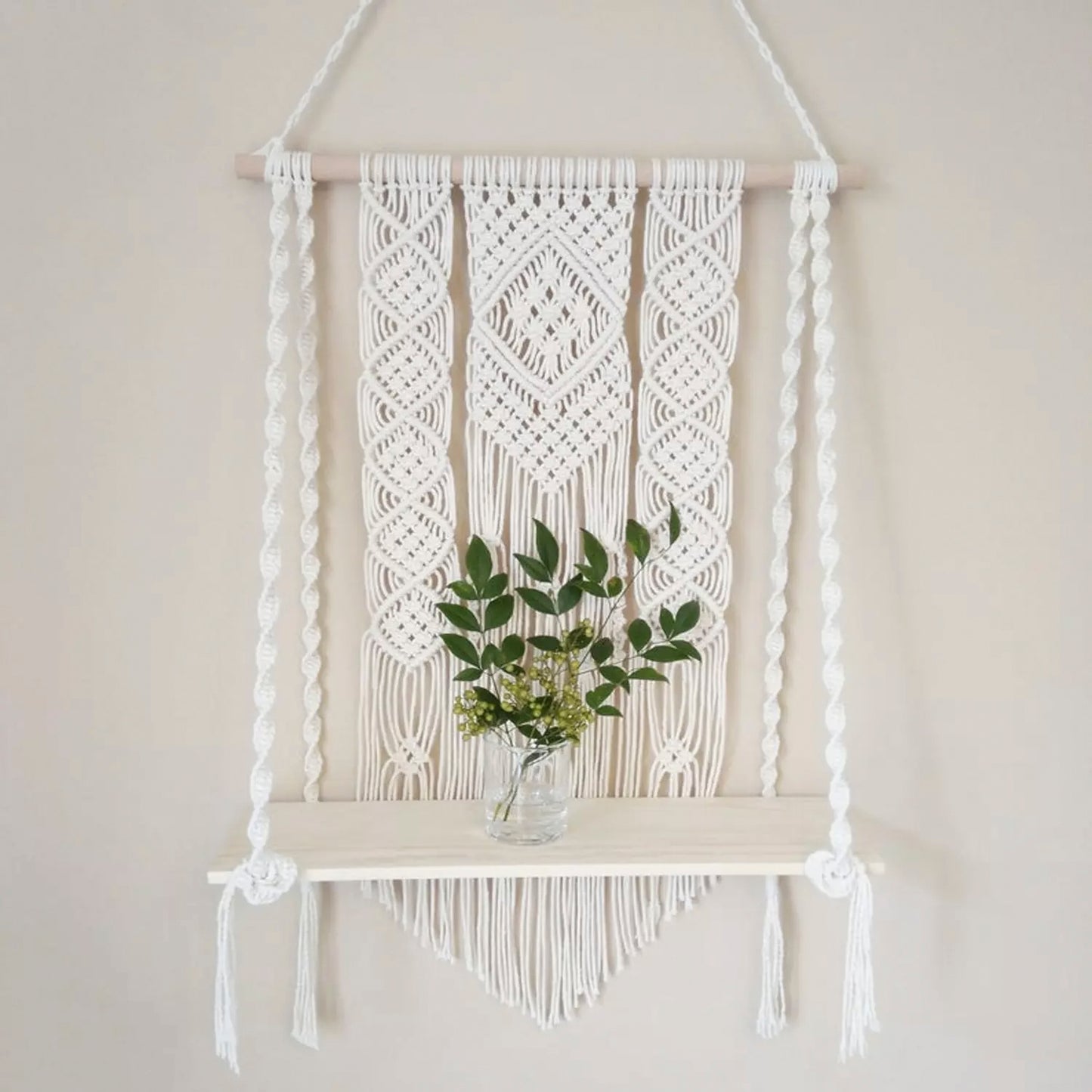 Most Selling Handmade Macrame Wall Hanging Shelf Planter