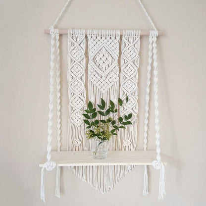 Most Selling Handmade Macrame Wall Hanging Shelf Planter