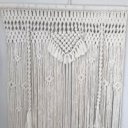 Handmade Macrame Curtains for Doors – 4×8 feet