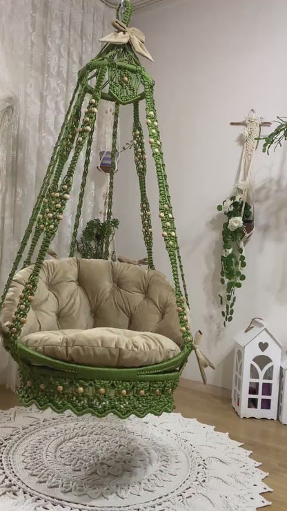 💚 Where Earthy Green Meets Golden Dream – Your Boho Escape Awaits